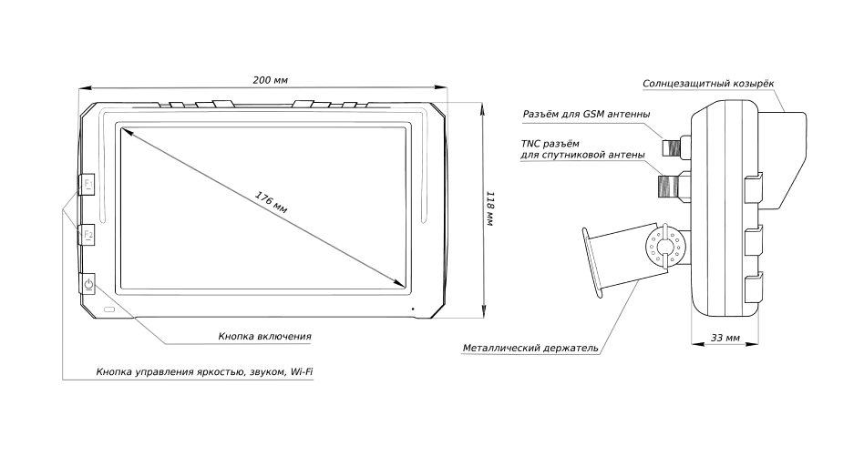 Дисплей<br>Курсач АТ-5